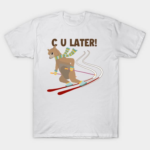 C U Later Vicuna Guanaco Llama Breeder Alpaca T-Shirt by GraphicsLab